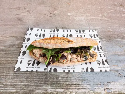 Sandwich with tuna salad